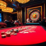 Winning at the 6L777 casino table during an exciting poker game with chips and cards.