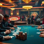 Experience high-stakes gambling action with link vào bet88 at a glamorous casino table.