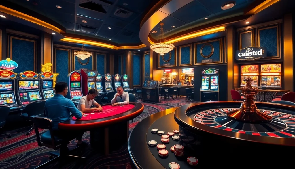 Experience thrilling moments at Jun88 casino with vibrant tables and exciting games.