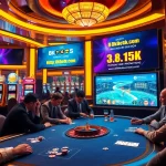 Experience the excitement of high-stakes gambling at http://8kbetok.com/ with vibrant casino tables and luxurious settings.