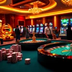 Experience thrilling gameplay at 88i nhà cái with vibrant casino scenes and engaging gambling interfaces.