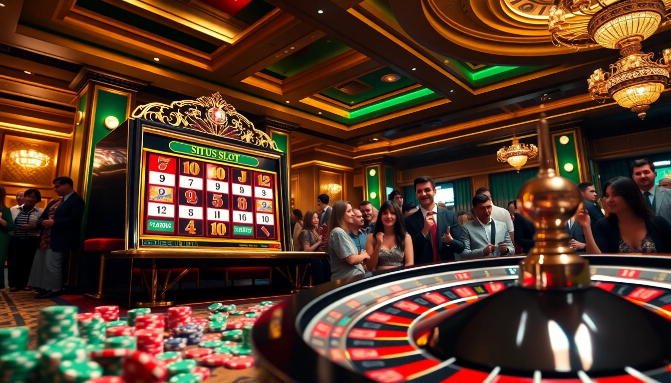 Experience the thrill of situs slot nekatwin at a luxurious casino with exciting gameplay elements.