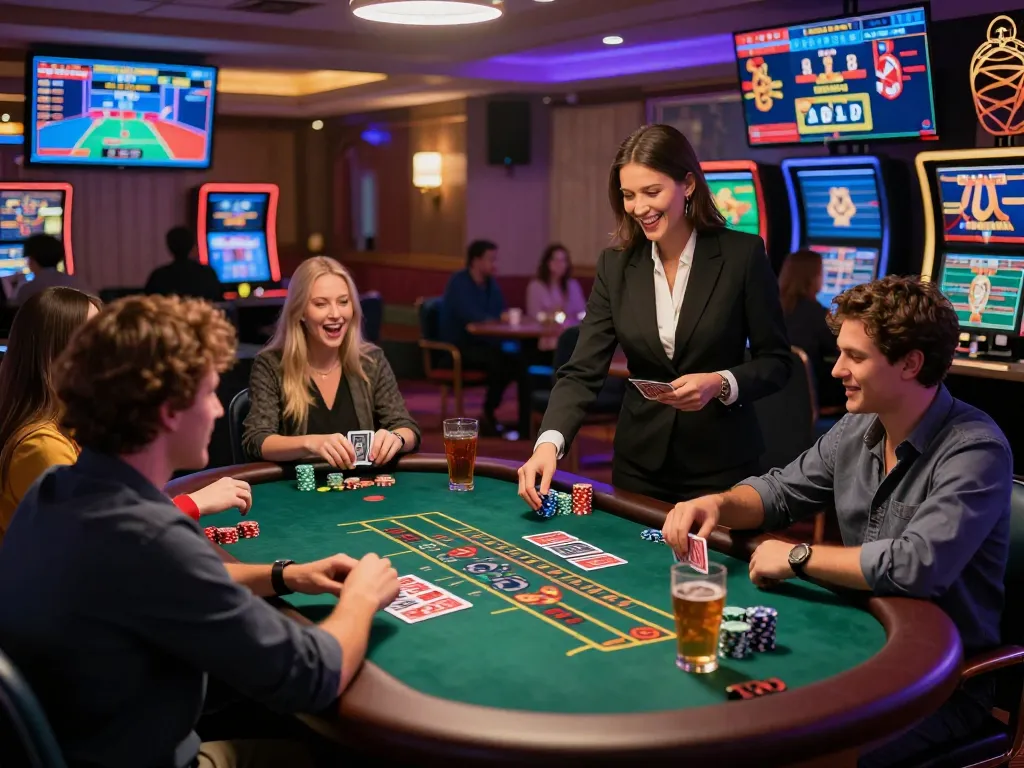 Players enjoying live casino games at bong99, showcasing excitement and engagement in a vibrant gaming environment.