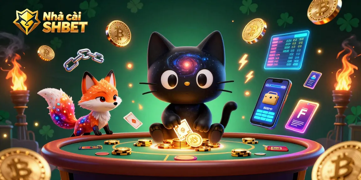 Engage with thrilling games at Nhà cái SHBET's vibrant cosmic casino adventure.
